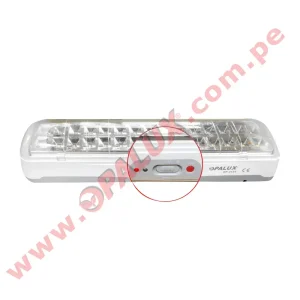OP-2195 Luz de emergencia 30LED SMD 7HRS Original Nuevo - Cumple INDECI