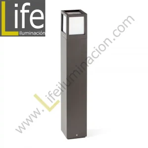 105/1XE27-GREY POSTE DE 65CM 1XE27 IP44 COLOR GRIS 220V-60HZ