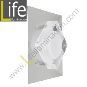 3000/LED/3W/30K/M APLIQUE PARED LED 3W 30K 12.5X12.5X6.5CM/240LM MUL