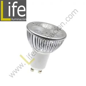 GU10/LED/3W/60KB/M LAMPARA LED GU10 LIGHTECH 3W 60KB DOBLE BLISTER M