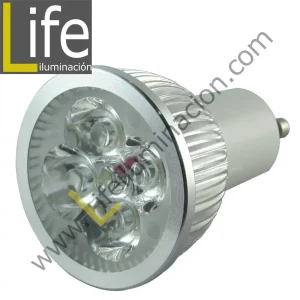 GU10/LED/8W/30K/M LAMPARA LED 8W/GU10/30K MULTIVOLTAJE