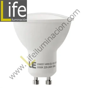 GU10/LED/9W/30K-B/M LAMPARA LED 9W GU10 3000K MULTIVOLTAJE DOBLE BLISTER