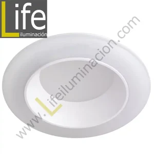 600/LED/17W/40K/WH DOWNLIGHT LED 17W 4000K 90° IP44 C/BLANCO 220V/60