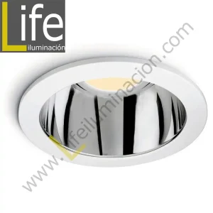 CSL-350/WH SPOT PARA EMPOTRAR 1XE27 BLANCO D.EXT=12CM D.INT=8