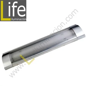 228A/LED/36W/60K/SL PRISMATICO PLANO C/DIFUS.LED 36W 3200LM 60K SILVER