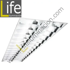 KTB-4202/SE ARTEF. EMPOT. 2X36W ALUM BRILL TRANSV DOBLE SE