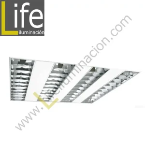 MQ144IA-Y14X4/SE ART.NEXXUS EMPOT 4X14W/T5 C/REJ.ALUM.MATE SE