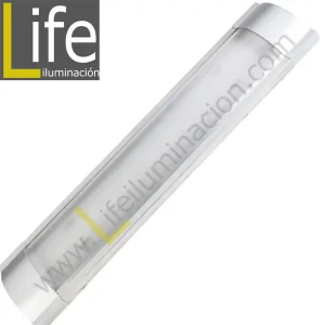 MX228A-Y20X2ET/BL PRISMATICO PLANO 2X18W BLANCO INC.TUBO 6400K (T8)
