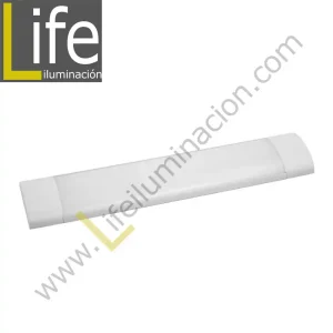 MX548A-Y18X2/E/BL ARTEF. FLUORESC. REFLEX. BLANCO 2X18W EQ. SIN TUBO