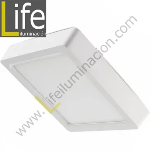 101C/LED/18W/60K/WH/M DOWNLIGHT LED CUAD. ADOSAR 18W/60K BLANCO MULTIVOL