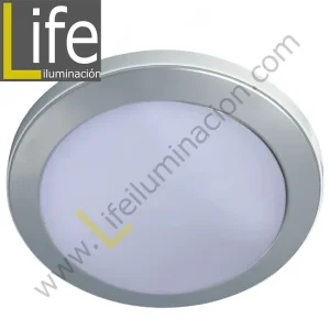 104RE/LED/6W/30K/WH/M SPOT LED RENDONDO EMP.6W/30K/SL 9.7X4CM MULTIVOLTA