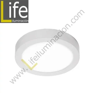 106RA/LED/15W/30K/WH/M DOWNLIGHT LED CIRC.ADO.15W/30K/BL 17.5X4.3CM/ MULT 1350LM