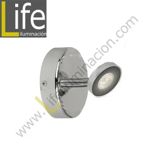 1002/LED/5W/30K/220V SPOT LED 5W 3000K 400LM 220V D=9CM H= 12CM