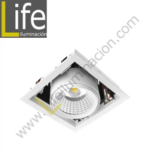 500/LED/25W/30K/WH SPOT LED P/EMPOTRAR 25W 3000K WH 220V/60HZ 1800 Lm – 2200 Lm