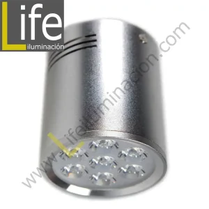 SPOT/LED/12W/30K/SL/M SPOT PARA ADOSAR LED 12W/3000K D=10CM SILVER MULTI