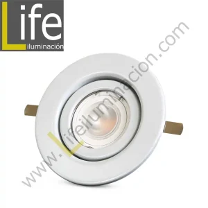 SPOT/LED/4W/WH/60K SPOT LLANO CIRCULAR LED 4W 6000K COLOR BLANCO 220V