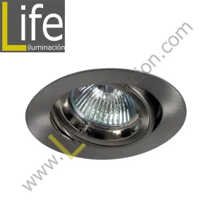 SPOT/LED/5W/SL/30K/M SPOT LED P/EMPOTRAR 5W/3000K D=8.7CM SILVER MULTI