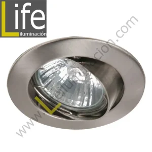 SPOT/LED/5W/SL/60K/M SPOT LED P/EMPOTRAR 5W/6000K D=8.7CM SILVER MULTI
