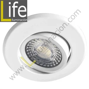 SPOT/LED/5W/WH/30K/M SPOT LED P/EMPOTRAR 5W/3000K D=8.7CM BLANCO MULTI