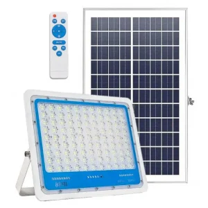 REFLECTOR SOLAR LED 300W /CARGA SOLAR /2500 Lm / IP 65 /150m3/SOPORTE SE AJUSTA A 180°/  T.C. 5H / T.D. 12 H / Carga Rápido 100%