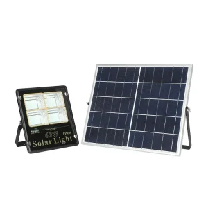REFLECTOR SOLAR 60W/ BATERIA DE LITIO-FOSFATO / PANELES POLICRISTALINOS/ 50 000 HRS/ IP 66 / 50m2 / CONTROL REMOTO INALAMBRICO
