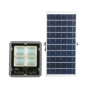 REFLECTOR SOLAR 30W/ BATERIA DE LITIO-FOSFATO / PANELES POLICRISTALINOS/ 50 000 HRS/ IP 66 / 40m2 / CONTROL REMOTO INALAMBRICO