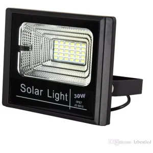 REFLECTOR SOLAR 30W/ BATERIA DE LITIO-FOSFATO / 50 000 HRS/ IP 66 / 40m2 / CONTROL REMOTO INALAMBRICO