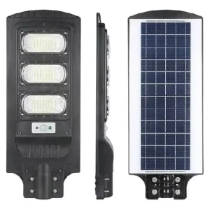 PASTORAL SOLAR LED 200W / IP 65/  RECARGA RÁPIDA / BATERÍA 5 AÑOS DE DURACIÓN / ABS plastico/ Ilum 80m2/ T.C. 5H / T.D. 12 H / Radar Sensor / 20% Brillo