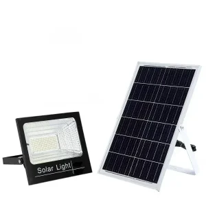 REFLECTOR SOLAR 60W/ BATERIA DE LITIO-FOSFATO / 50 000 HRS/ IP 66 / 50m2 / CONTROL REMOTO INALAMBRICO