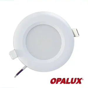 SPOTLIGHT 10W "OPALUX" 900LM IP44 7000K LUZ BLANCA 120° P/CAJA OCTAGONAL 220V CJX100
