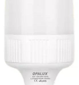 FOCO LED 40W "OPALUX" 100-240V BLANCO 3600LM 6500K E27 240° CJX12