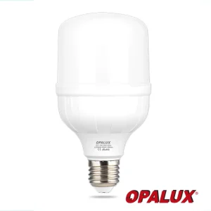 FOCO LED 40W "OPALUX" 100-240V BLANCO 3600LM 6500K E27 240° CJX12