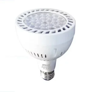 PAR30 BLANCO E27 LUZ BLANCA 45W 220V "OPALUX" 6500K 4500LM ANGULO 30° FACTOR DE POTENCIA 0.9 CJX32