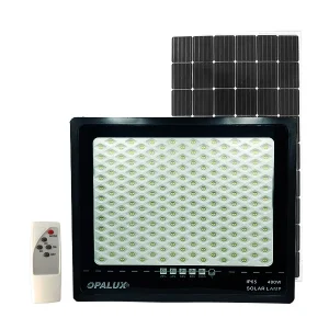 REFLECTOR SOLAR LED DC 400W "OPALUX" 7000K 4181 lum (CJX5) - set (reflector + panel solar)