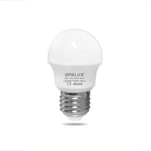 FOCO LED 3W G45 "OPALUX" 100-240V BLANCO 220LM 7200K E27 230° CJX200