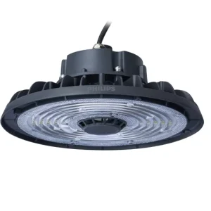 HIGH BAY LED 150W 21000LM PHILIPS 6500K IP65 NEGRO LED210 WB BY320P G2 120-277V
