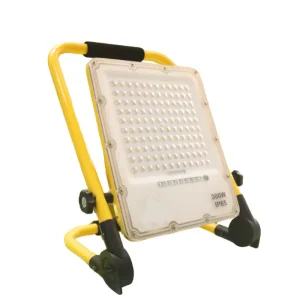 REFLECTOR LED PORTATIL 300W ALT RECARGABLE 6500K 1250LM IP65