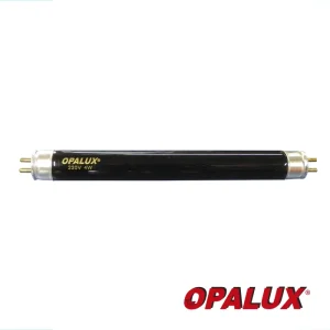 FLUORESCENTE UV ULTRAVIOLETA 4W OPALUX T5 220V COLOR NEGRO
