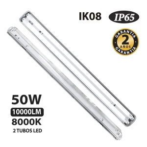 LUMINARIA HERMETICA 36W LEDVANCE 1.2M 6500K 5400Lm 50000HRS CON SENSOR