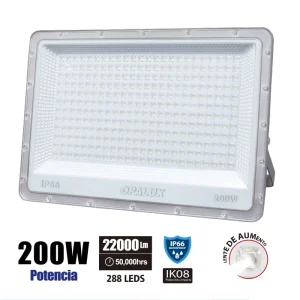 REFLECTOR LED 200W "OPALUX" 3000K 85-300VAC MASTERX5