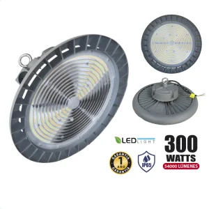 LUMINARIA LED HIGH-BAY 300W "OPALUX" 54000LM 3CCT IP65