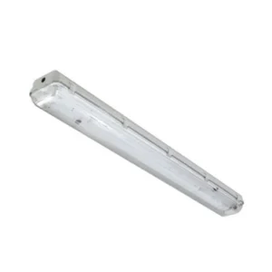 LUMINARIA HERMETICA 36W DLUX P/1 FLUORESCENTE G13 1200MM IP65