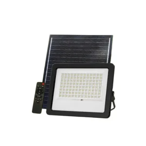 REFLECTOR LED CON PANEL SOLAR DE ABS 300W "OPALUX" 3000LM 7200K