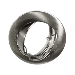 COBERTOR LLANO LIGHT  SATIN ZAMAC D=8CM INCL. SOCKET GU10