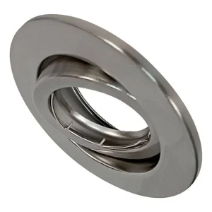 COBERTOR LLANO DIRIGIBLE LIGHT C/NIQUEL INCLUYE SOCKET GU10