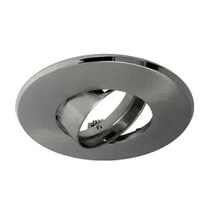 COBERTOR LLANO LIGHT  SATIN ZAMAC D=10.8CM INCL. SOCKET GU10