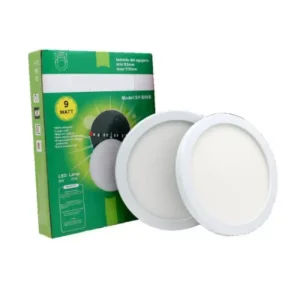 PANEL LED 9W CUB REDONDO