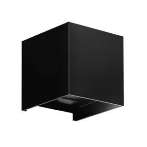 APLIQUE EXTERIOR LED 6W LIGHT 30K 360LM 92G 100-240V/50-60HZ NEGRO EXTERIOR IP65