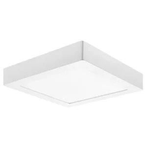 DOWNLIGHT LED CUAD. ADOS.24W 40K 1910LM 30X30XH4.3CM BLANC 100-240V/50-60HZ