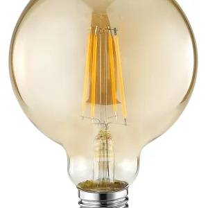 FOCO VINTAGE DE FILAMENTO E27 7W LIGHT G95 2700K 725LM VID.AMBAR 220-240V/50-60HZ